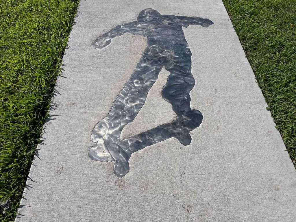 Marceline Skatepark - Skater Inlay | Downtown Marceline